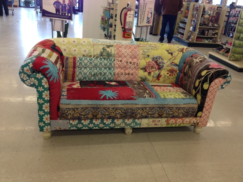 Patchwork sofa | Patchwork chair, Patchwork furniture, Upcycled furniture