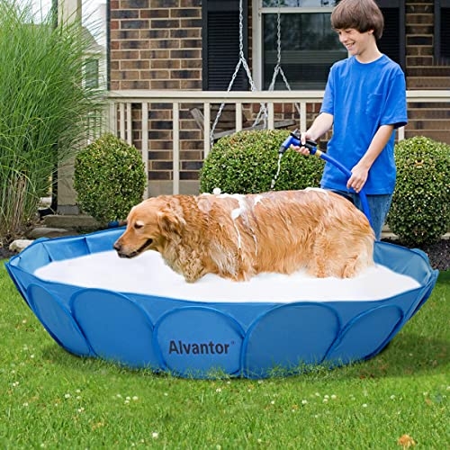 Portable Dog Wash Tub for Outdoor Home Use