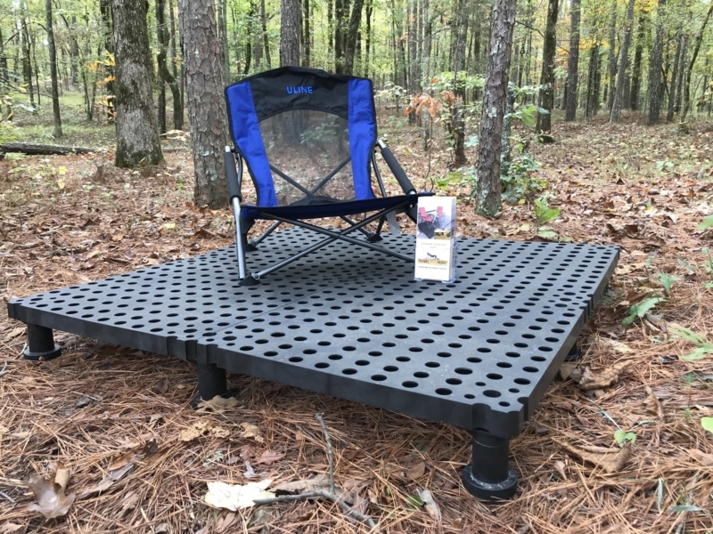 Portable Outdoor Deck Kit for Easy Setup