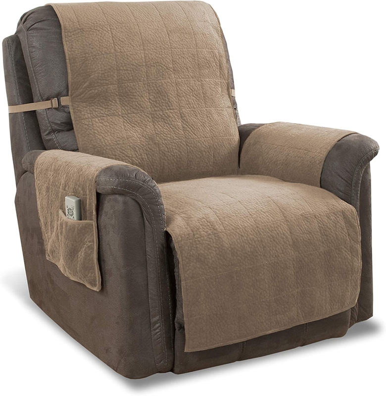 Protective Recliner Chair Covers with Remote Pocket
