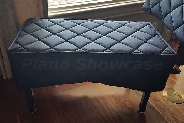 Quilted Piano Bench Protective Cover for Furniture