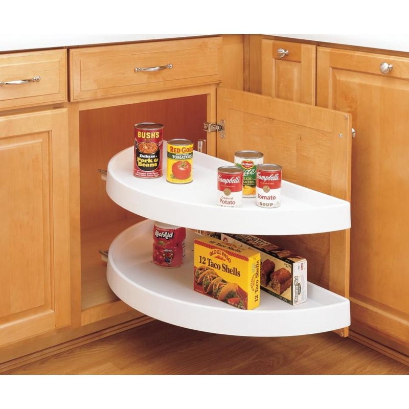 Rev-A-Shelf 2-Tier Corner Cabinet Lazy Susan Organizer
