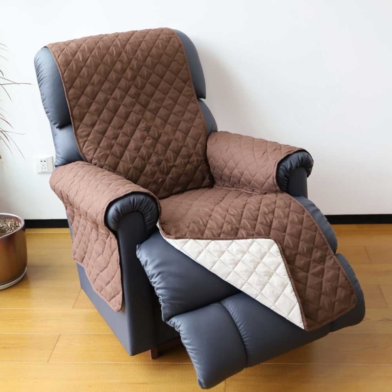 Reversible Quilted Recliner Protector Cover