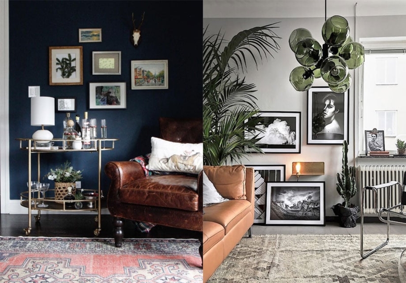Stylish Masculine Living Room Rug Ideas