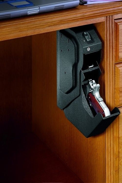 Under Desk Hidden Gun Safe for Secure Storage