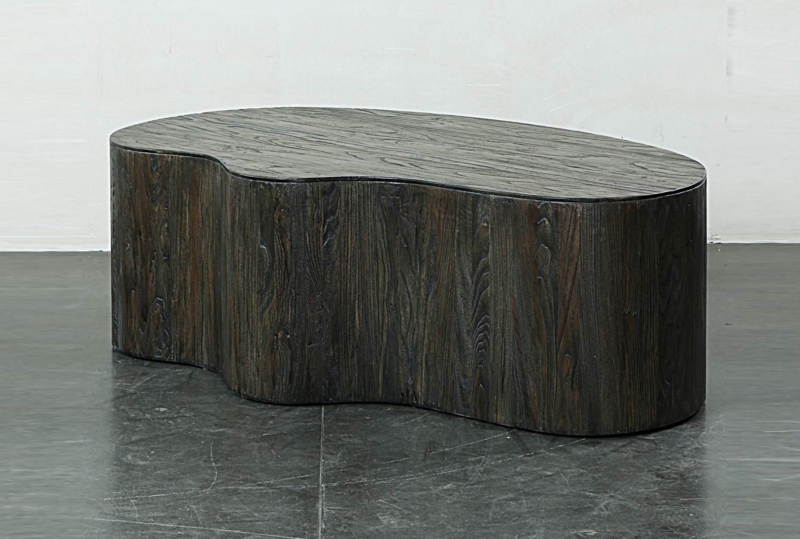Unique Irregular Wooden Coffee Table Design