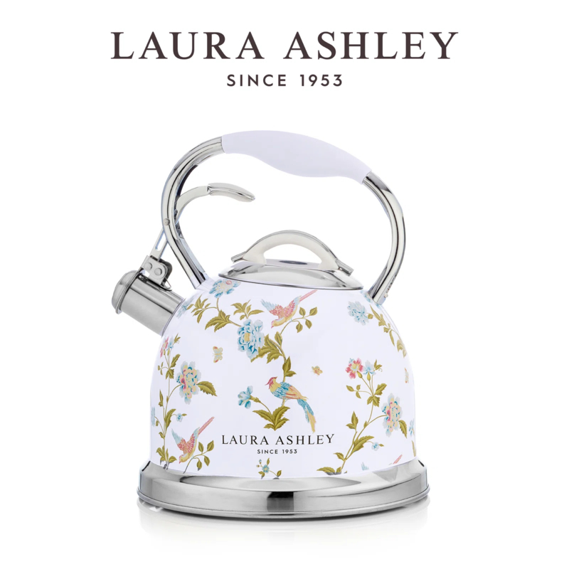 VQ Laura Ashley 10 Cup Stainless Steel Stovetop Tea Kettle | Foter