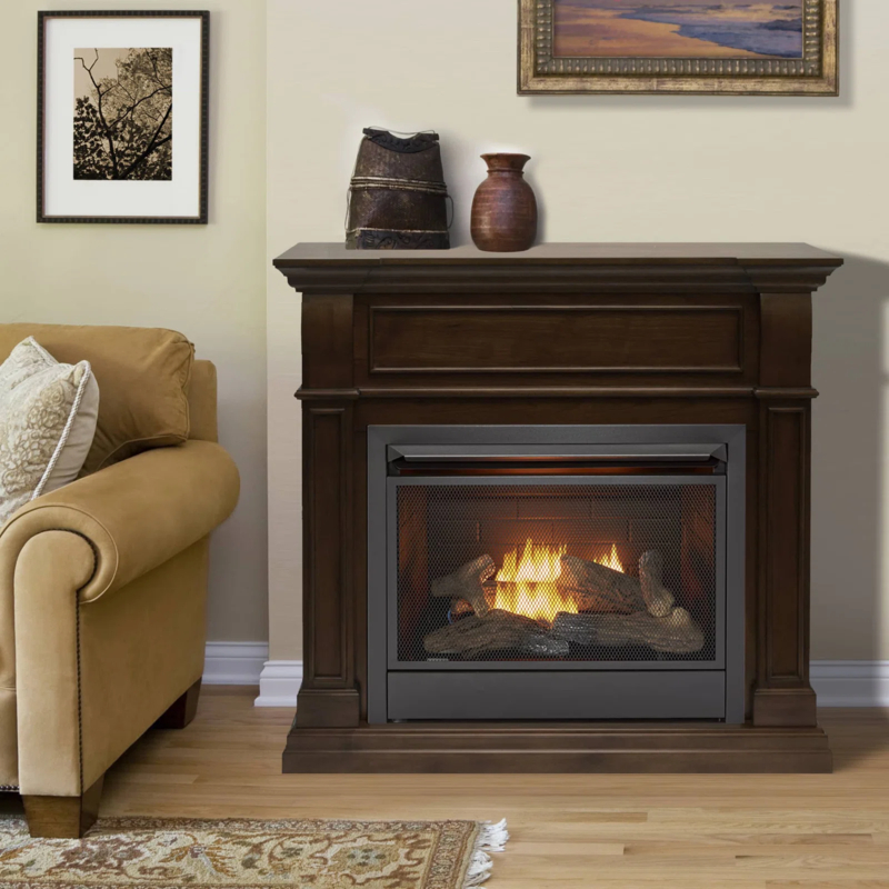 Zellmer 44'' W Ventless Fireplace | Foter