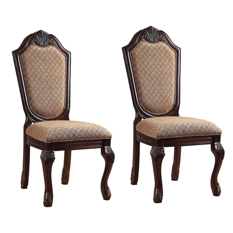 Amolika Arm Chairs with Queen Anne Legs (Set of 2) | Foter