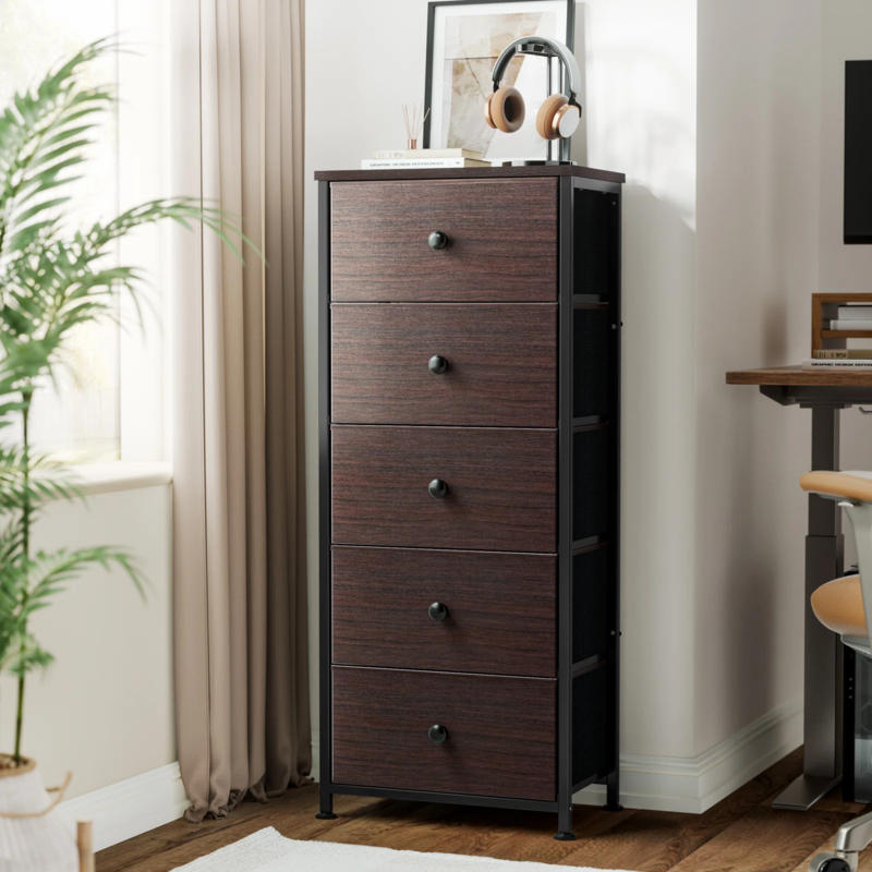 Ojaswi 5-Drawer Dresser, Chest of drawers, Bedroom dresser | Foter
