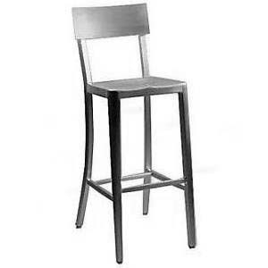 Alston Quality Ac383-30 Melanie Aluminum Stool 30 in. H