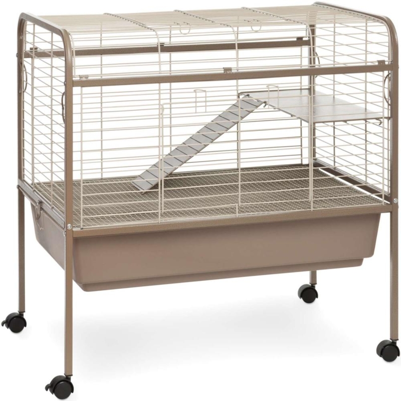 Animal Habitat on Elevated Stand Cocoa Brown Finish