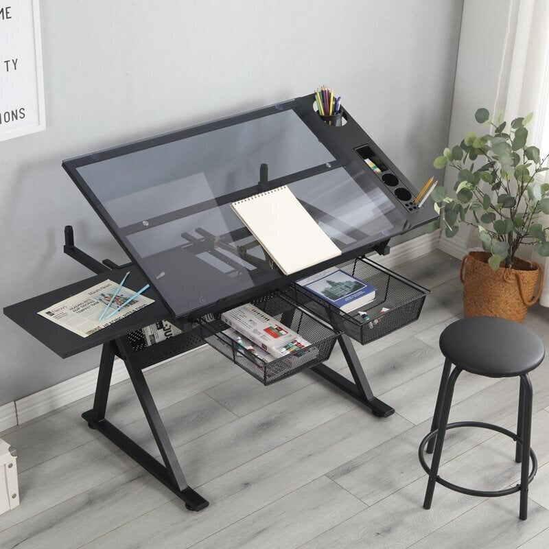 Art Desk With Drawers Best Drafting Tables - Designer Picks & 56 Real  Photos Teen Desk