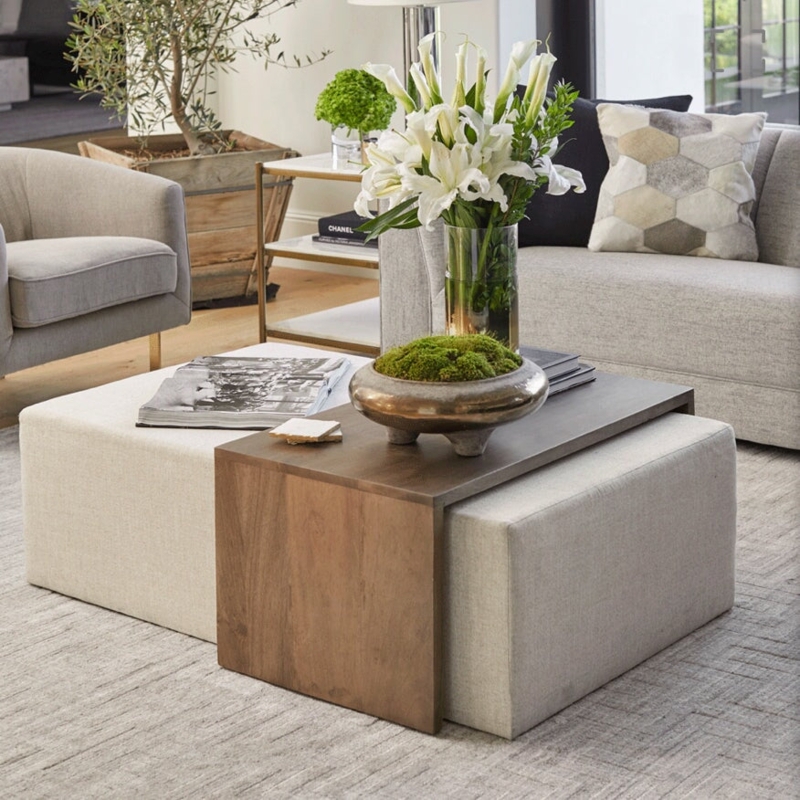 Asher Ottoman | Modern Ottoman & Coffee Tables | City Home