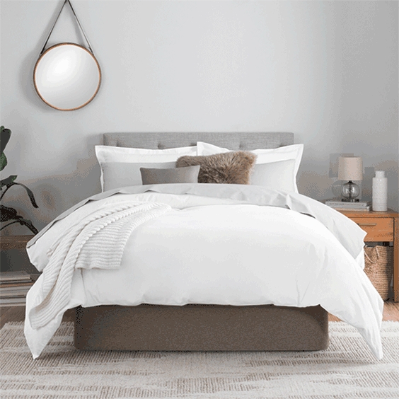 Bed Wrap Rice Paper Hue Tailored Appearance Matte Finish