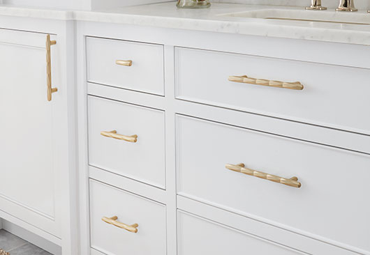 Cabinet Pulls: Textured Gold Branch Like Design Organic Hardware