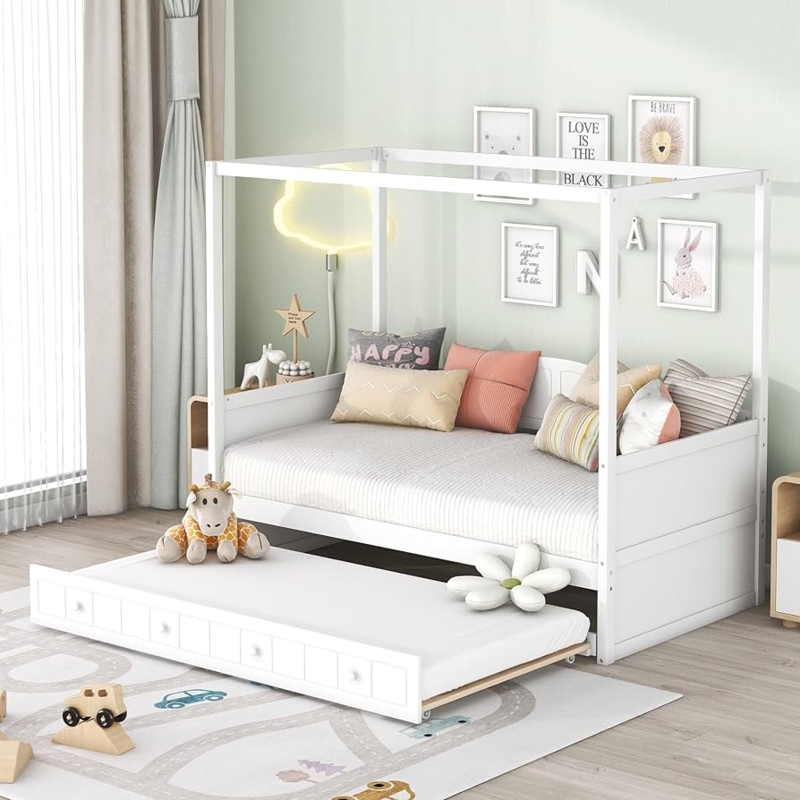 Canopy Daybed With Trundle