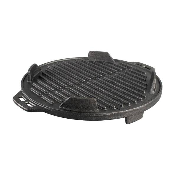 Cast Iron Grill Grate Textured with Raised Ridges for Searing