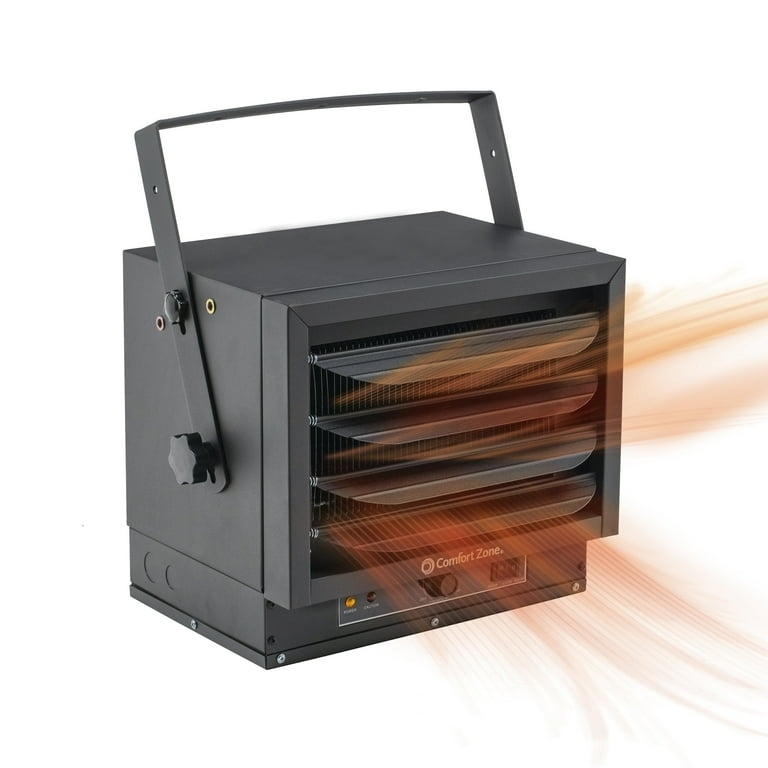 Ceiling Mount Heater 5000W Power Matte Black Heavy Duty Garage