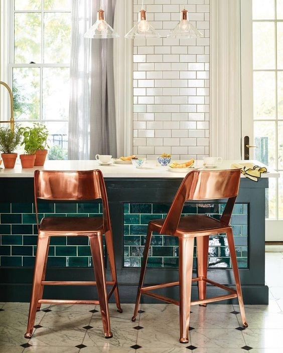 Cheap copper kitchen bar stools New Arrivals copper barstool Karr Bick  Kitchen Bath