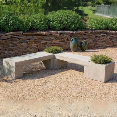 Concrete Benches That Transform Your Garden  The Blissful Place