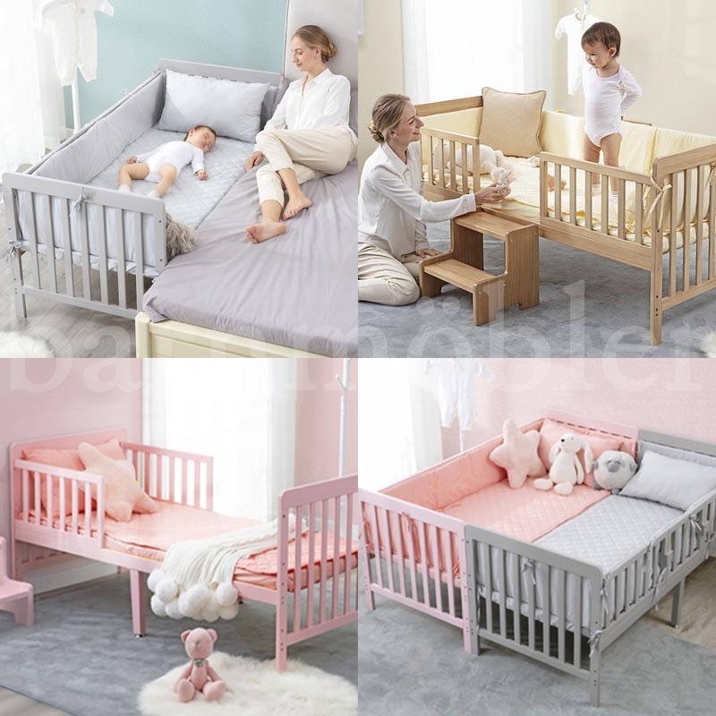 Convertible Baby Bed with Modular Design and Co-sleeping Mode