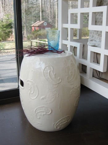 Decorating With Ceramic Garden Stools | Young House Love