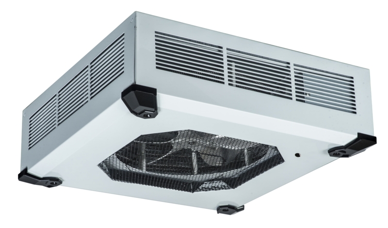 Electric Heater with Slotted Ventilation 5000 Watt Shop Unit