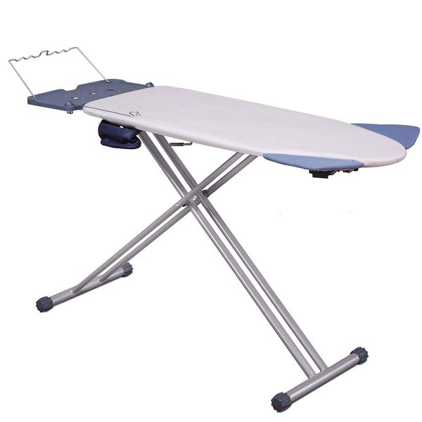 Folding Ironing Board featuring Foldable Side Wings and Retractable Rest