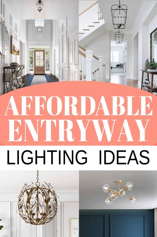 Gold Sphere Chandelier Branching Arms Modern Farmhouse Foyer