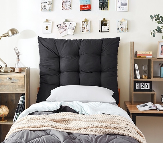 Headboard Puffy Tufting Oversized Height Modern Eclectic Dorm