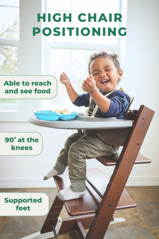 High Chair: Walnut Brown Finish, Adjustable Footrest, Ergonomic Design.