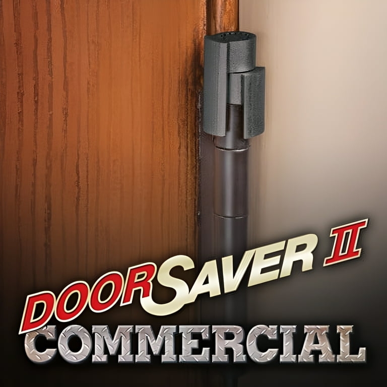 Hinge Pin Door Stop, Satin Nickel Bumperless Design, Commercial Grade