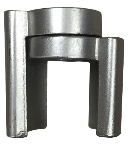 Hinge Stop, Cast Zinc Industrial Hardware, Dual Barrel Design