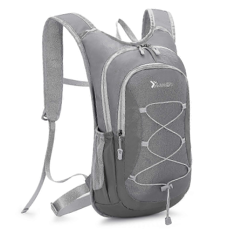 Hydration Backpack with Front Bungee System and Slim Profile Daypack