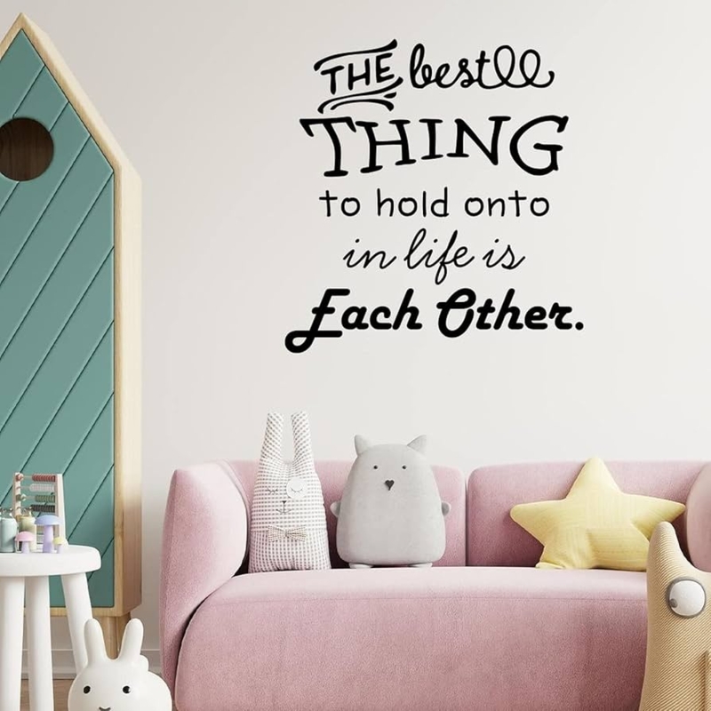 Inspirational Nursery Wall Decal with Mixed Font Styles