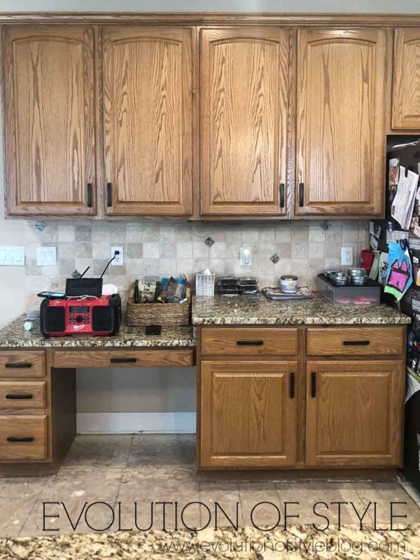 Kitchen Cabinets Cathedral Arch Uppers Honey Oak Finish