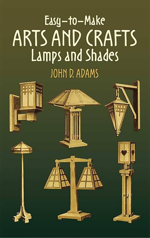Lamp Collection Arts and Crafts Geometric Wood Frames Handcrafted Style
