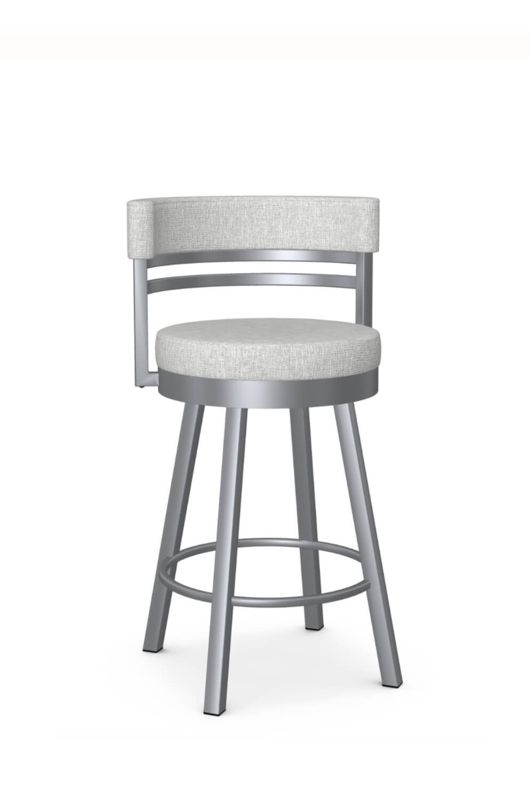 Low Back Brushed Nickel Counter Stools Buy The Amisco Ronny Swivel Stool  Free Shipping!  Barstool