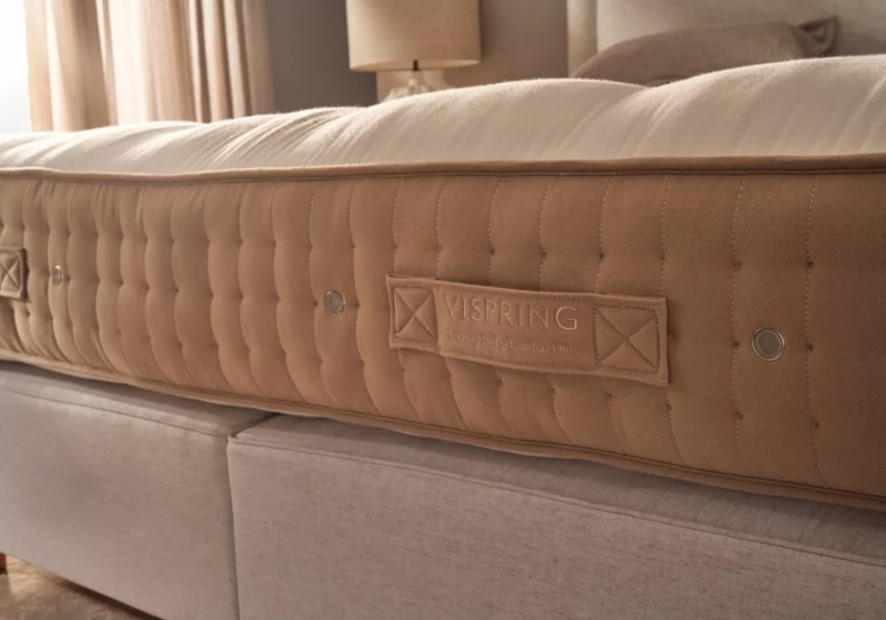 Luxury Upholstered Mattress with Hand Stitched Side Panels
