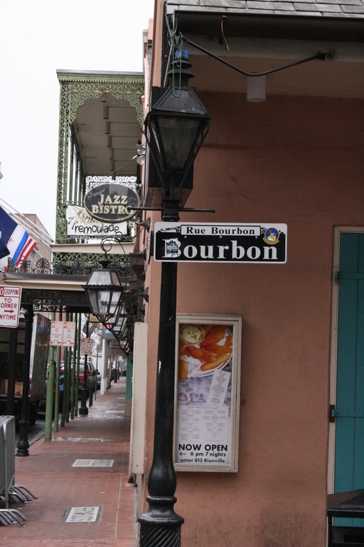 Matte Black Street Lamp featuring Integrated Street Sign Attachment