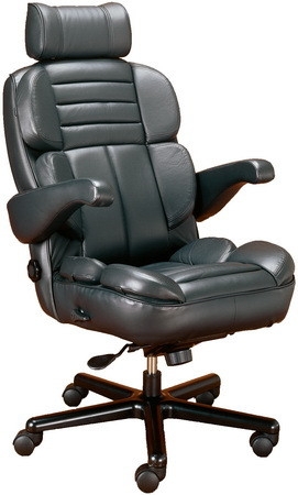 Office Chair Ribbed Back Design, Big and Tall Executive Seating