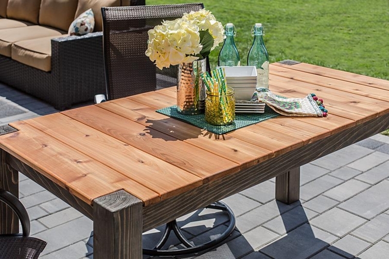 Cedar Patio Tables