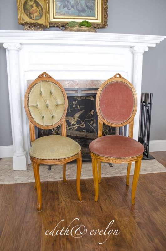 Petite French Chairs | Edith & Evelyn