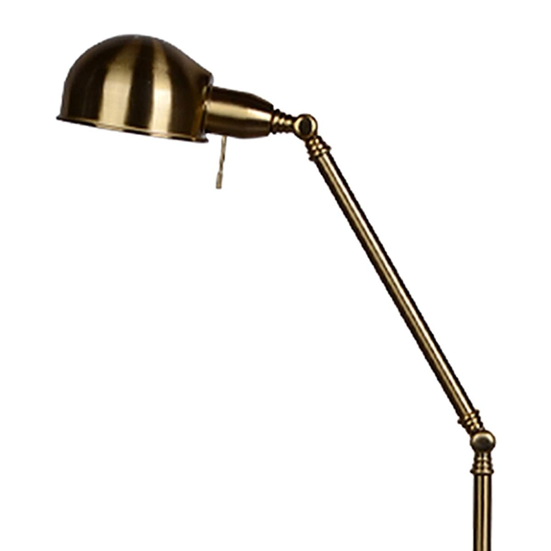 Pharmacy Floor Lamp 67 Inch Adjustable Swing Arm Dome Shade
