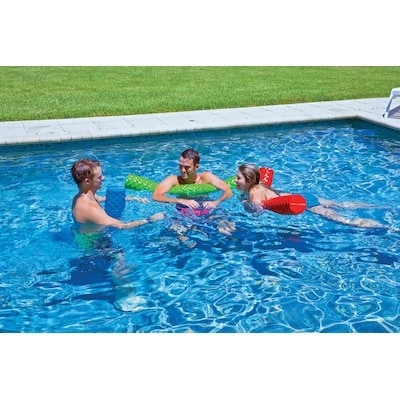 Pool Float: Ribbed Cobalt Blue Closed-Cell Mat
