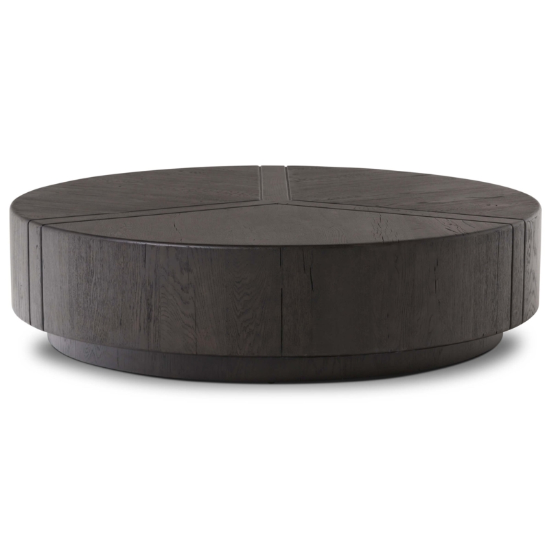 Renan Round Coffee Table, Dark Espresso by Four Hands  High Fashion Home