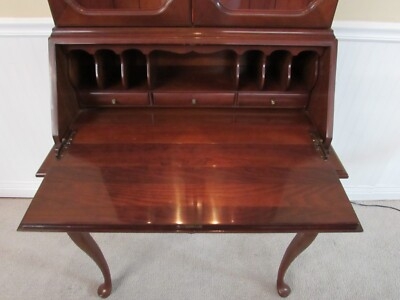 Secretary Desk with Slant Front and Interior Pigeonholes