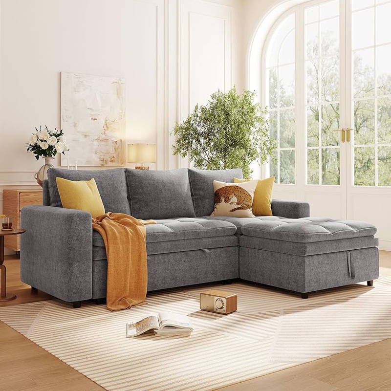 Convertible Chaise Sofa
