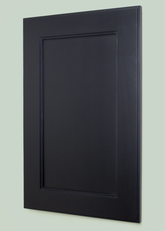 Shaker Style Medicine Cabinet No Mirror Recessed Panel Charcoal